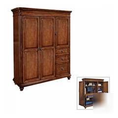 Dmi office furniture computer armoireadjust shelfpullo