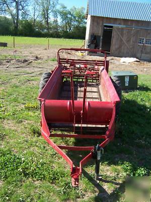 Ground driven nice manure spreader