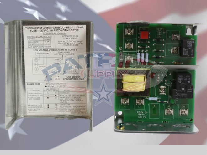 Honeywell RA889A1001 120V, 60 hz switching relay RA889A