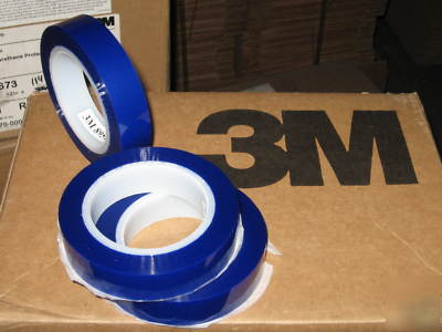 3M 8951 polyester/silicone film tape 1IN x 72YD 3 rolls