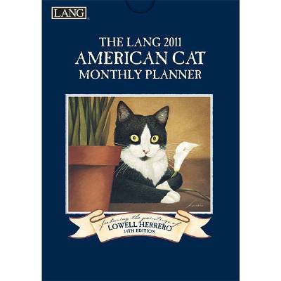 American cat lowell herrero 2011 monthly planner lg