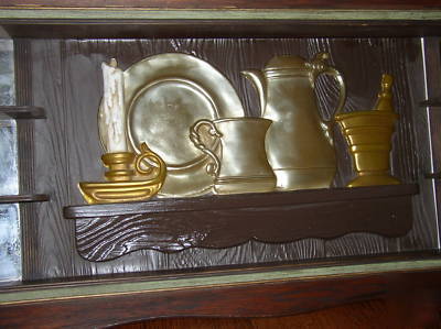 Antique drug store pharmaceutical shelves shelf unit