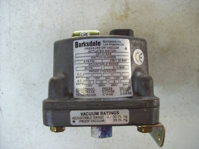 Barksdale pressue switch (D2T-H18SS) pressure switch