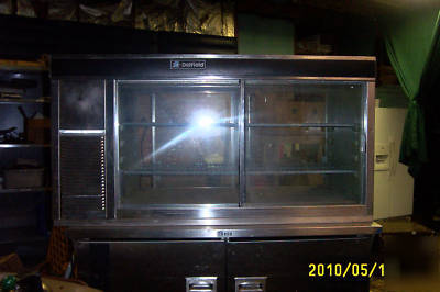 Delfield countertop refrigerated display case 7048-p