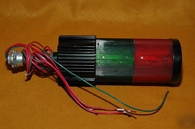 Federal signal litestak red green indicator lsb light