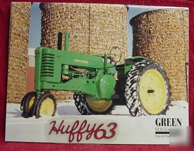 Green magazine john deere featured model gm tractor