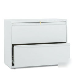 Hon 800 series 36 wide 2DRAWER lateral file