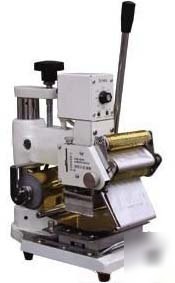 Hot foil stamping machine tipper for credit card id pvc