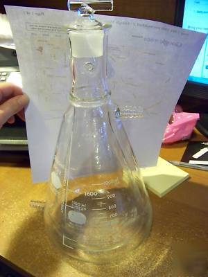 Kimax 26500-2000 ml erlenmeyer filtering flask