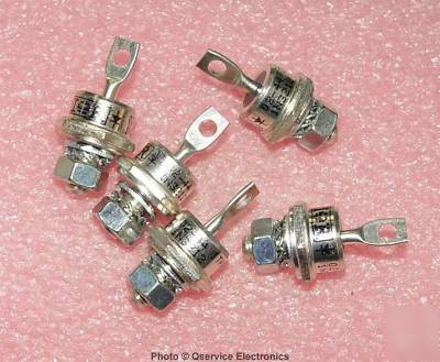 Lot 5 pc i-r 1N3212 400 volt / 15A DO5 power rectifier