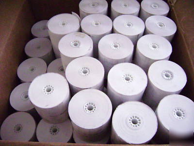 Lot of 50 ibm cash register/adding machine rolls