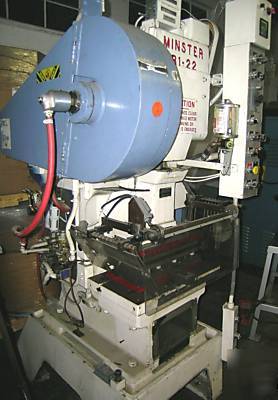 Minster machine B1-22 high speed gap frame press