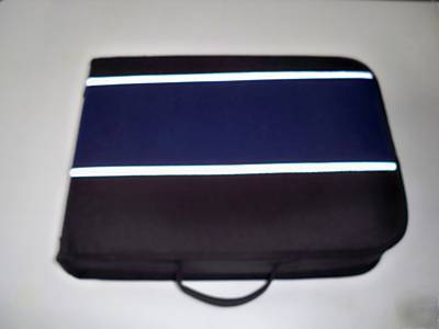 Mobile file folder, brief case, zipper style filing