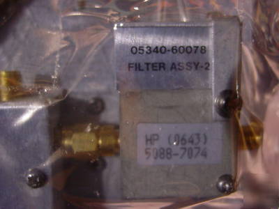 New hp 5340A microwave counter preamp retrofit kit