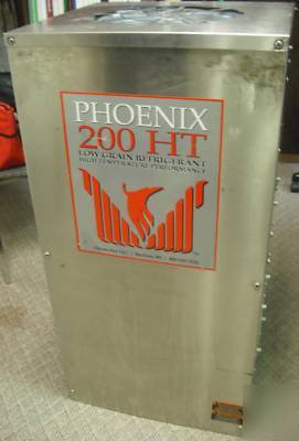 Nice low hour phoenix 200 ht lrg dehumidifier