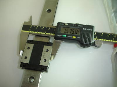 Thk 28 inch RSR12WV linear rails w/ two bearing blocks