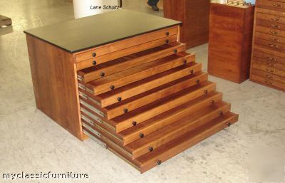 New 10 drawer map flat file architect blueprint cabinet 