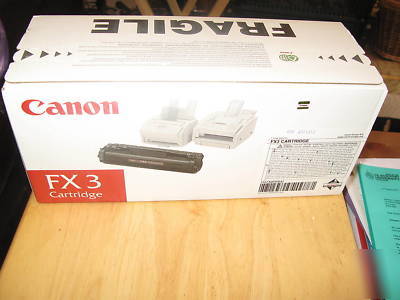 New canon FX3 laser cartridge boxed