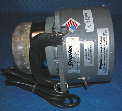Staplex high volume air sampler tfia 0-70 cubic ft/min