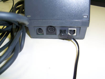 Verifone CR600 check reader w/power supply & cable