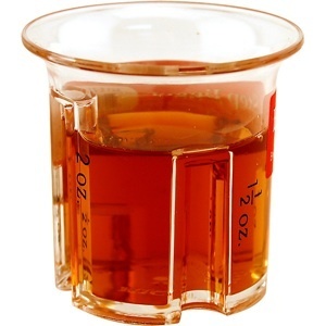E-z step cocktail jigger - ounces measure - shots