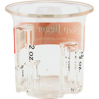E-z step cocktail jigger - ounces measure - shots