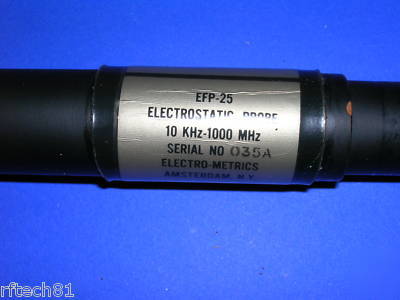 Electro-metrics magnetic and electro-static probes