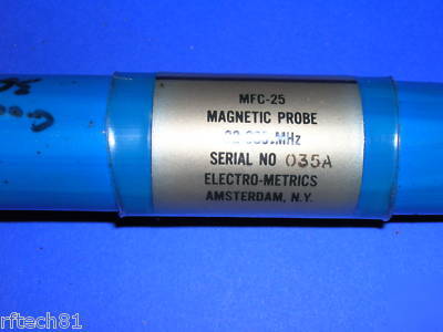 Electro-metrics magnetic and electro-static probes