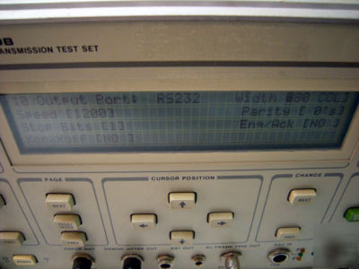Hp agilent 3789B transmission test set DS3 opt 11,3,W30