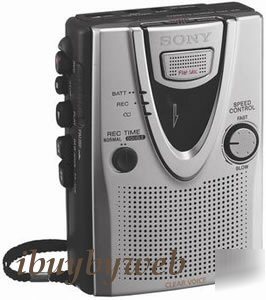 New sony pressman tcm-400DV standard cassette recorder 