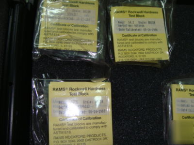Rams rockford rockwell hardness tester 30-s superficial