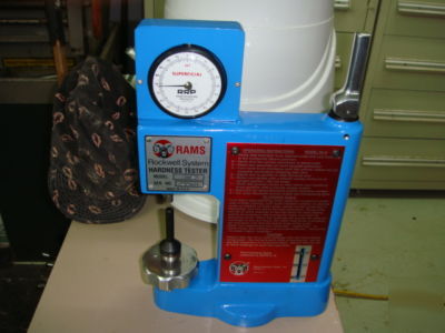 Rams rockford rockwell hardness tester 30-s superficial