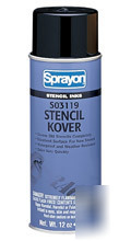 Sprayon S03106 red stencil ink 16-oz aerosol