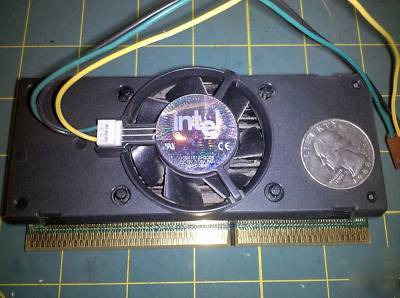 WW05 fan				 12VDC 60MA, works good, with cooling block