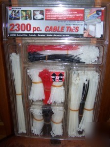 Zip ties, cable ties, tools, electronics, computers
