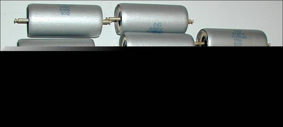0.056UF 500V teflon capacitors. lot of 8