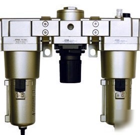 Air line filter-regulator-lubricator combo 1/4