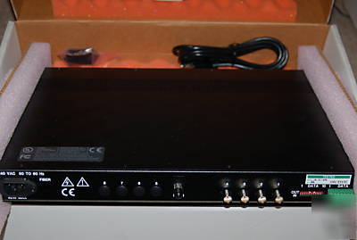 American fibertek mrx-8423C fiber optic receiver 4-ch 