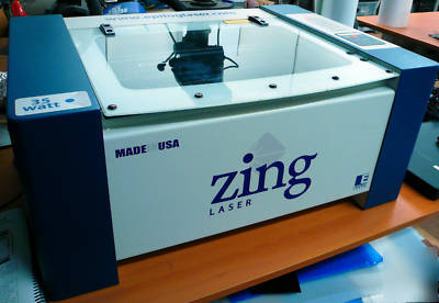 Epilog zing 16 35 watt slightly used cutter engraver