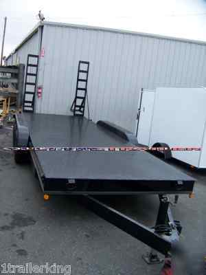 Equipment bobcat skidster flatbed car tractor trailer