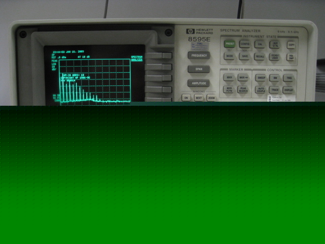 Hp 8595E spectrum analyzer 6.5 ghz with opt 41