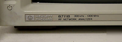 Hp 8711B/1C2/1E1 rf network analyzer, 300 khz - 1.3 ghz