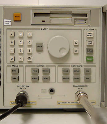 Hp 8711B/1C2/1E1 rf network analyzer, 300 khz - 1.3 ghz