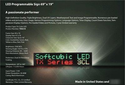 Led programmable billboard sign outdoor display 19