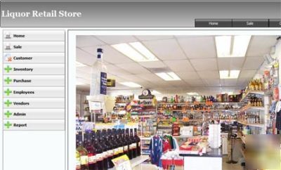 Liquor store retail point of sale software