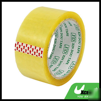 Round yellow adhesive enveloping adhesive tape ware