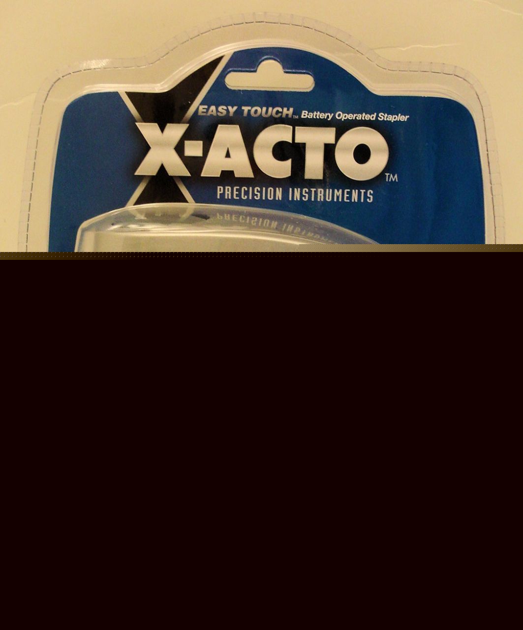 X-acto battery operated easy touch office stapler
