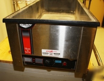 Vollrath heat n serve food warmer steam table T43R
