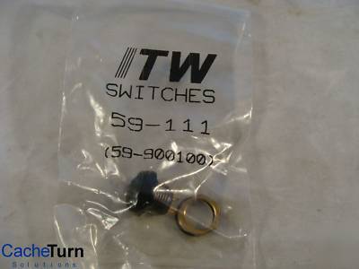 Itw switch 59-111 panel mount push switch nos 