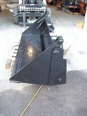 4 in 1 bucket for skid steer loaders,72